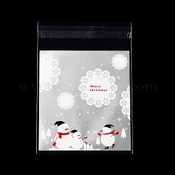 Christmas Theme Plastic Bakeware Bag&nbsp;OPP-Q004-04D