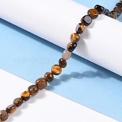 Natural Tiger Eye Beads Strands&nbsp;G-G018-17