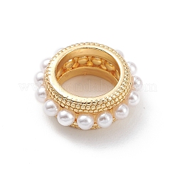Rack Plating Brass Linking Rings&nbsp;KK-L155-46G