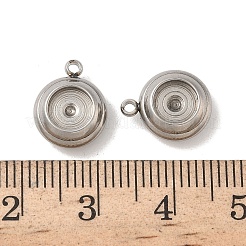 304 Stainless Steel Charms&nbsp;STAS-D145-01P