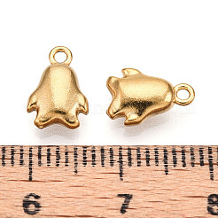Ion Plating(IP) 304 Stainless Steel Charms&nbsp;STAS-N110-09G