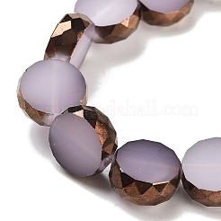 Imitation Jade Glass Beads Strands&nbsp;GLAA-H032-03-01
