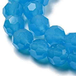 Imitation Jade Glass Beads Stands&nbsp;EGLA-A035-J6mm-D07