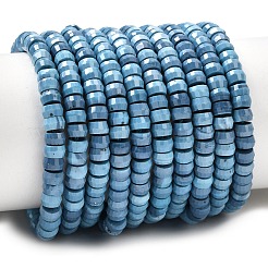Synthetic Turquoise Heishi Beads Strands&nbsp;G-A299-A09-01