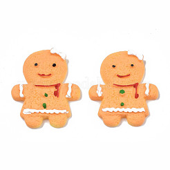 Christmas Opaque Resin Decoden Cabochons&nbsp;CRES-N022-105A