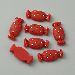 Opaque Resin Imitation Food Cabochons&nbsp;RESI-WH0036-04A