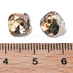 K9 Glass Rhinestone Cabochons&nbsp;GLAA-H034-04C-001GS