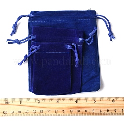 18Pcs 3 Styles Rectangle Velvet Drawstring Pouches&nbsp;TP-FS0001-04B