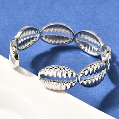 Brass Cuff Bangles for Women&nbsp;BJEW-U018-02P