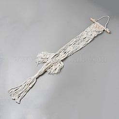 Cotton Woven Macrame Guitar Net Bag Wall Hanging Decorations&nbsp;AJEW-WH0752-163A