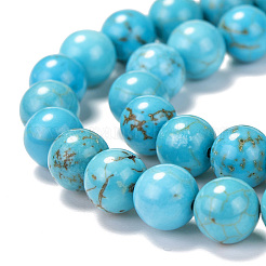Natural Magnesite Beads Strands&nbsp;G-TAC0001-03B