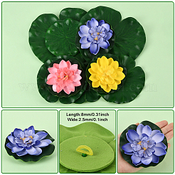 Artificial EVA Foam Lotus Leaf & Flower&nbsp;AJEW-SP0003-26B