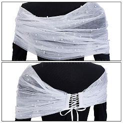 1pc Polyester Gauze Tippet&nbsp;AJEW-HY0003-18B