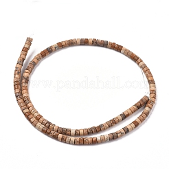 Natural Picture Jasper Beads Strands&nbsp;G-F631-A27