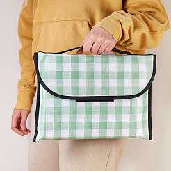 Portable Tartan Patern Non Woven Picnic Mat&nbsp;JX572B-01