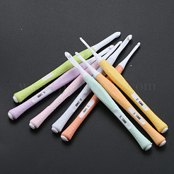 8Pcs TPR Diverse Size Crochet Hooks Set&nbsp;PW-WG61940-01
