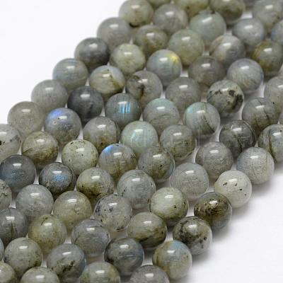 Natural Labradorite Beads Strands&nbsp;G-P322-29-8mm-1