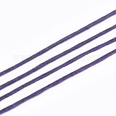 Waxed Cotton Thread Cords&nbsp;YC-R003-1.0mm-10m-192-1