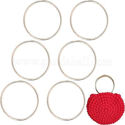 Round/Circular Ring Iron Purse Handles&nbsp;FIND-CA0001-12G-1