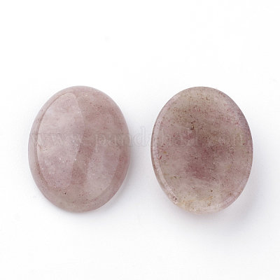 Natural Strawberry Quartz Gemstone Cabochons&nbsp;G-T020-18x25mm-28-1