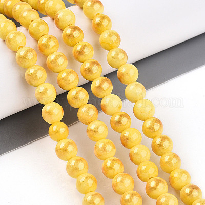Natural Mashan Jade Beads Strands&nbsp;G-A255-A01-02D-1