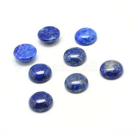 Natural Lapis Lazuli Gemstone Cabochons&nbsp;G-T020-6mm-13-1