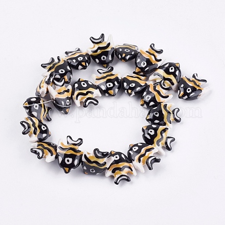 Handmade Porcelain Beads PORC-G002-54-1