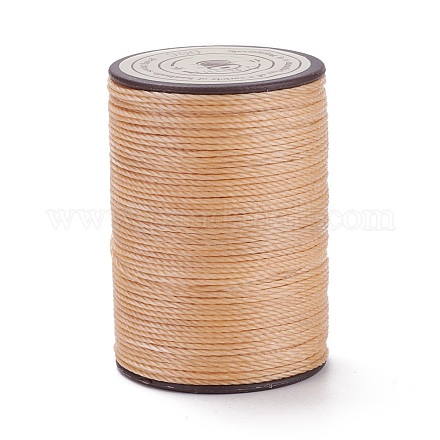 Round Waxed Polyester Thread String YC-D004-02E-SJ05-1