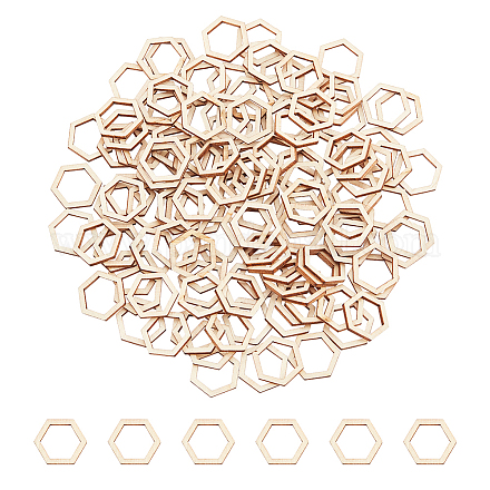 Beechwood Linking Rings WOOD-WH0034-09B-1