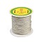 Nylon Thread, with Metallic Cords, Silver, 0.8mm, about 71.08 yards(65m)/roll