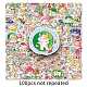 100Pcs Cat PET Stickers&nbsp;PW-WG73224-01-1