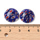 Handmade Millefiori Glass Cabochons&nbsp;LAMP-H063-01C-3