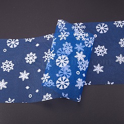 Snowflake Deco Mesh Ribbons&nbsp;OCOR-P010-G14