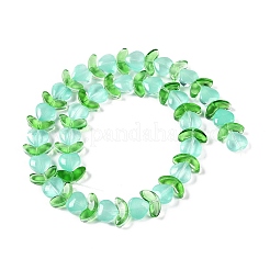 Transparent Glass Beads Strands&nbsp;GLAA-B021-04B