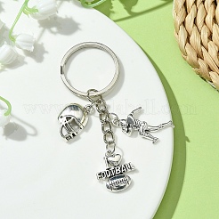 Sports Theme Alloy Pendant&nbsp;KEYC-YW00040-03