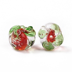 Handmade Lampwork Fruit Beads&nbsp;LAMP-C004-06G