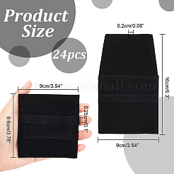 Velvet Jewelry Flap Pouches&nbsp;ABAG-WH0038-43F