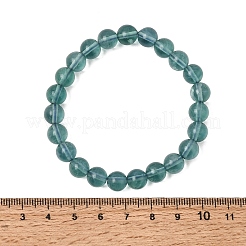 8MM Natural Blue Fluorite Round Beaded Stretch Bracelets for Women&nbsp;GG-CBA3F02-10