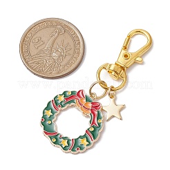 Christmas Alloy Enamel Pendant Decoration&nbsp;KEYC-JKC00908