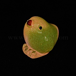 Luminous Resin Chick Display Decoration&nbsp;RESI-WH0038-10G