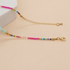Glass Seed Beaded Necklaces for Women&nbsp;LO6603