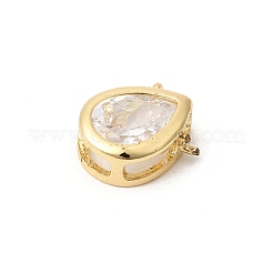 Brass Micro Pave Cubic Zirconia Pendants&nbsp;KK-K419-03G-03