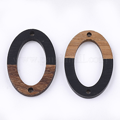 Resin & Walnut Wood Links connectors&nbsp;X-RESI-S367-08B