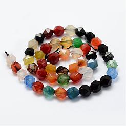 Natural Agate Beads Strands&nbsp;G-K184-04F