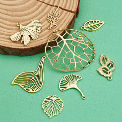 32Pcs 8 Style Alloy Jewelry Pendants&nbsp;FIND-PJ0001-04