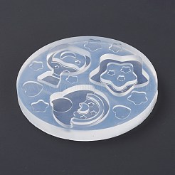 Star & Donut & Bottle Food Grade Silicone Molds&nbsp;DIY-I086-01