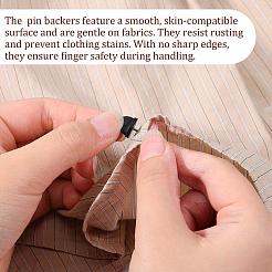 60Pcs Rubber Pin Backs&nbsp;FIND-YW0011-59