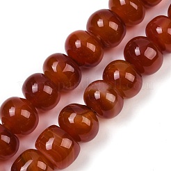 Dyed Natural Agate Beads Strands&nbsp;G-U030-A01-02