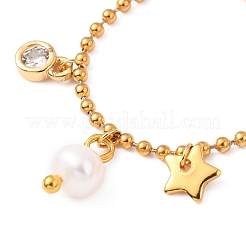304 Stainless Steel Ball Chain Rings&nbsp;RJEW-JR00308-03