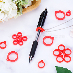 60Pcs 3 Style Silicone Pendant&nbsp;SIL-GF0001-28A